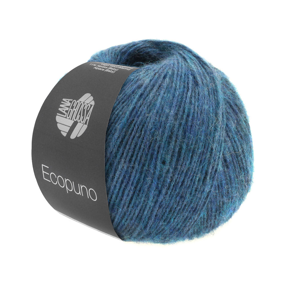 Lana Grossa Ecopuno 011 Saffierblauw