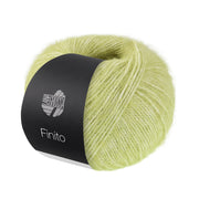 Lana Grossa Finito 024 Voorjaarsgroen/Crème
