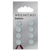 Milward Knoop Ster Lichtgroen 10mm (8 stuks)
