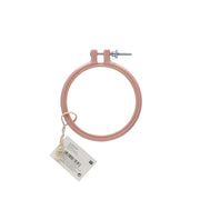 Rico Borduurring Kunststof 10,1 cm 007 Roze