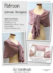 Tencel Dream Gebreide Omslagdoek (Digital)