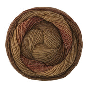 Lana Grossa Gomitolo Gala 4038 Chocolade-/Donkerbruin/Nougat/Camel - bol garen