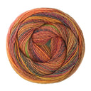 Lana Grossa Gomitolo Intenso 242 Donkerrood/Nougat/Oranje/Saffraangeel/Jade/Licht-/Donkergroen/Violet/Koraal