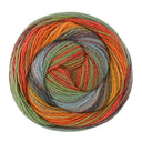 Lana Grossa Gomitolo Modo 625 Grijsrood/Rood/Oranje/Saffraangeel/Kaki/Lichtgrijs/Grijsblauw/Grijsgroen/Olijf