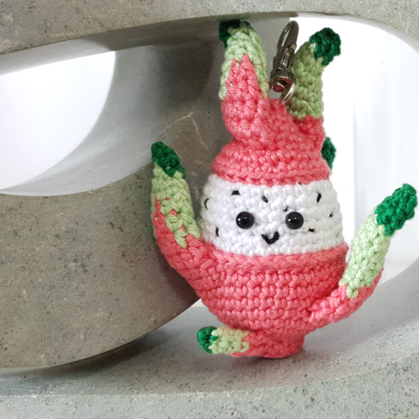 Haakpatroon Baby Pitaja Sleutelhanger (3)