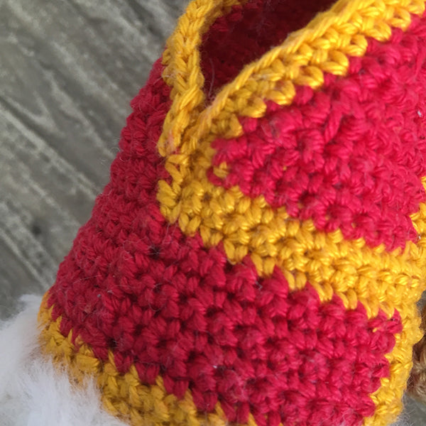 Detailfoto — gemaakt met Haakpatroon Sinterklaas Knuffel (3)