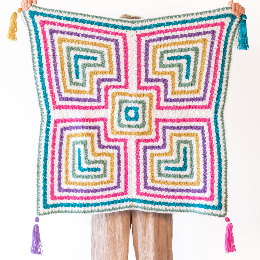 Haakpatroon Yarn and Colors Amazing C2C Blanket (8)