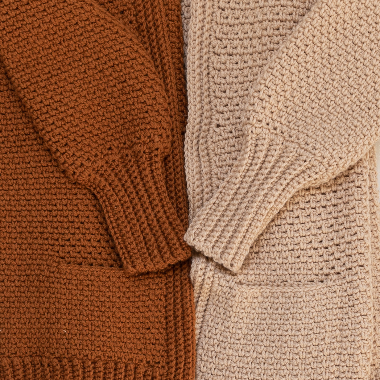 Morning glory cardigan — gemaakt met Haakpatroon Yarn and Colors Morning Glory Cardigan  (Digital) (2)