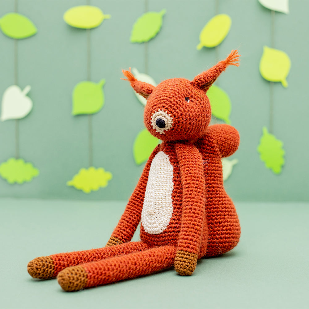 Yac forest animals — gemaakt met Haakpatroon Yarn and Colors Sal Squirrel