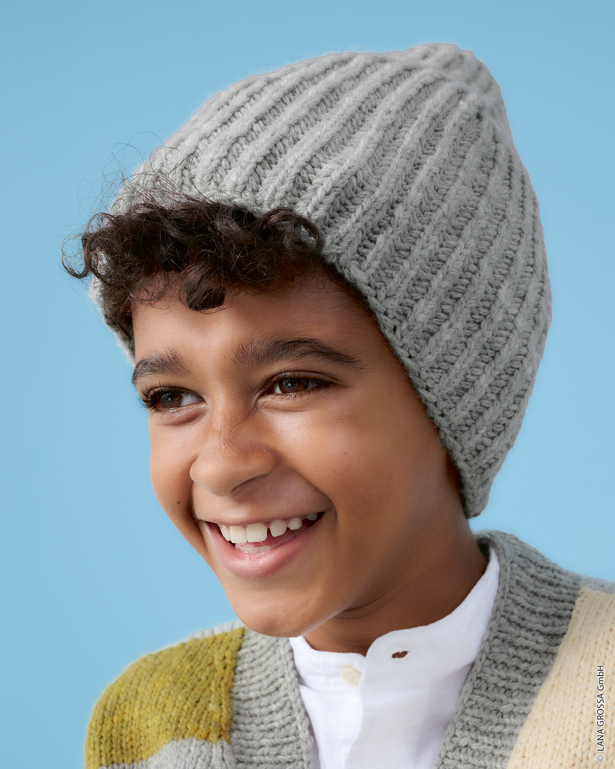 Lana Grossa Kids Nr. 15 model 12 - muts met Cool Merino - sfeerfoto 5