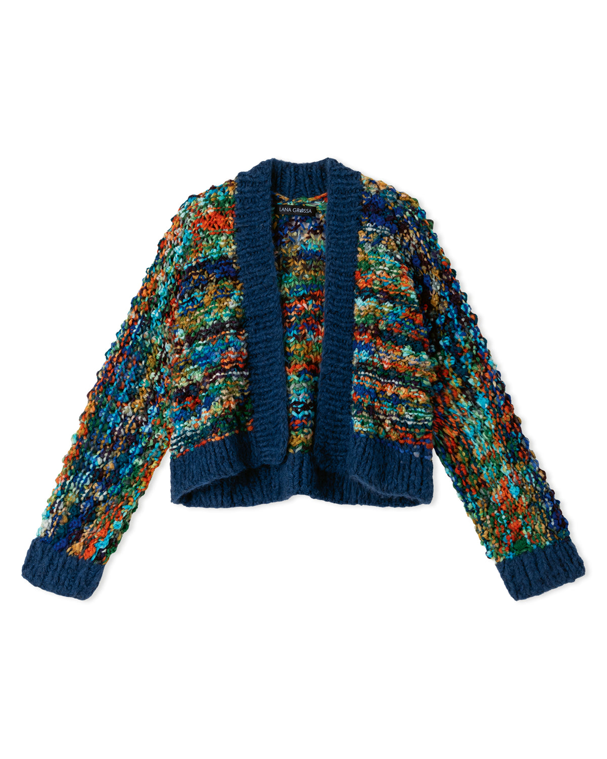 Lana Grossa Kids Nr. 15 model 9 - vest met Crazy en Baby Furry - sfeerfoto 2