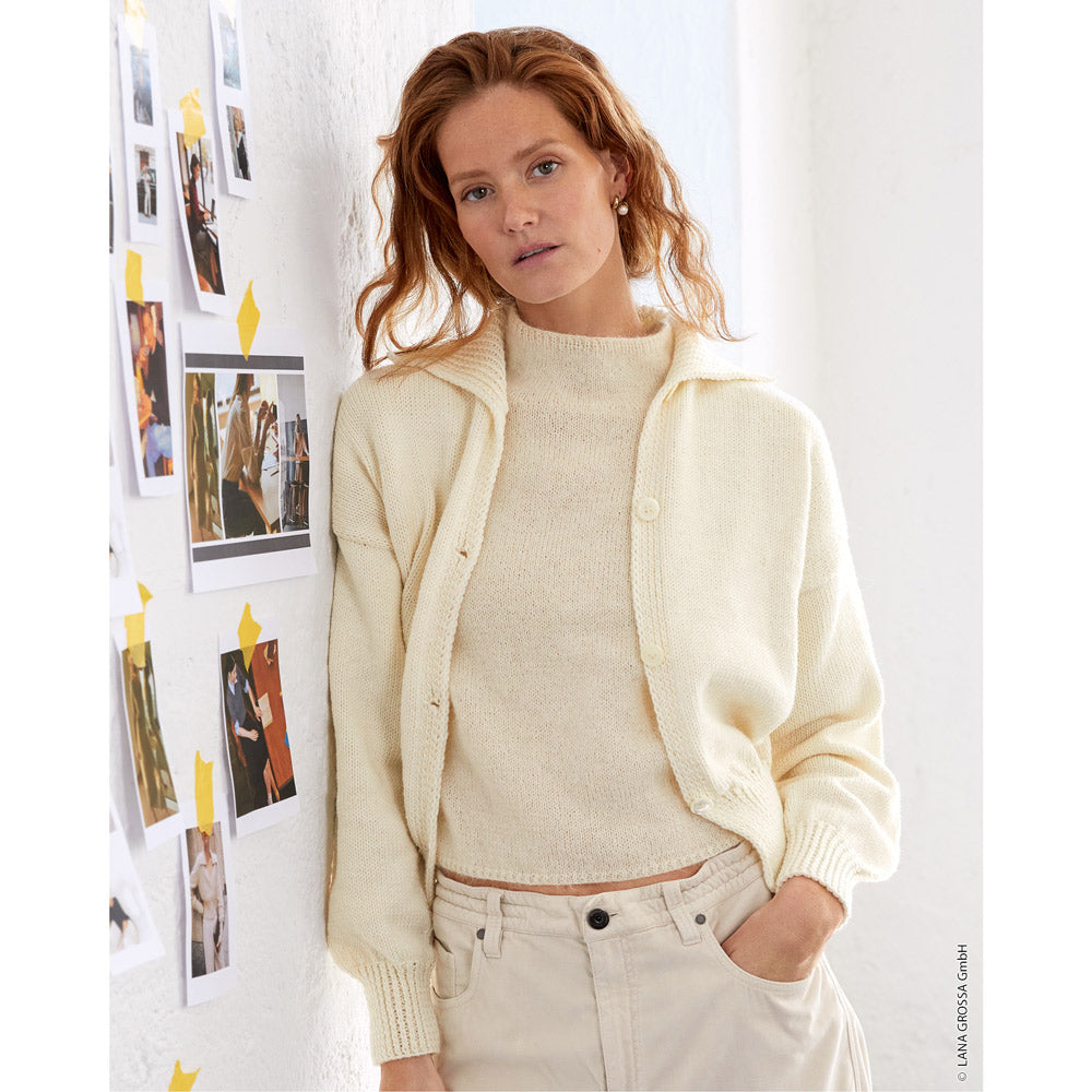 Lana Grossa Cool Wool Big 1038 Lichtgeel