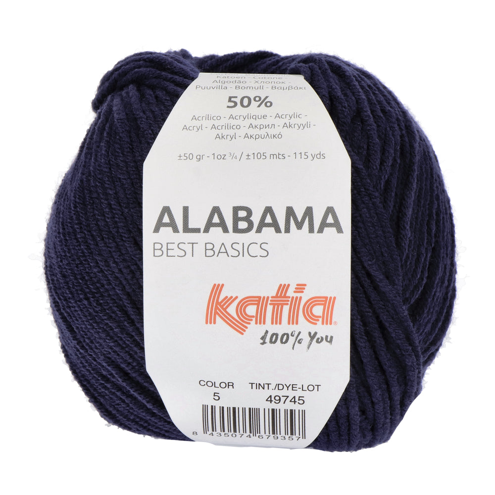 Katia Alabama 005 Zeer donker blauw