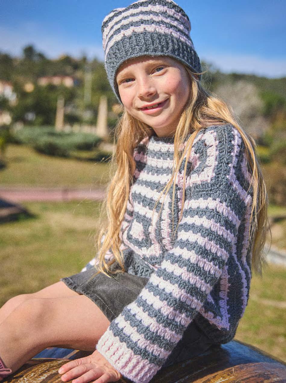 Kinderen page — gemaakt met Katia Basic Merino 095