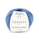 Katia Cotton-Camel 058 Blauw