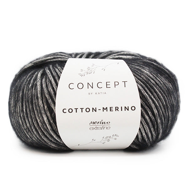 Katia Cotton-Merino 108 Zwart