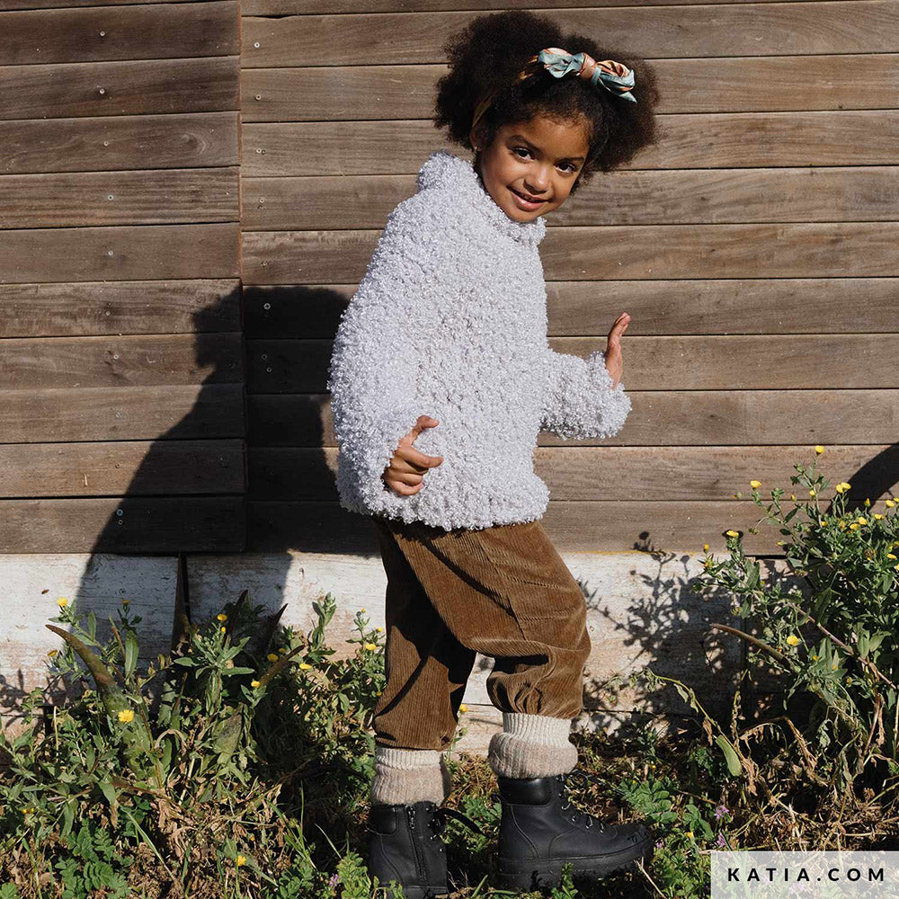 Patroon breien haken kinderen trui herfst winter katia — gemaakt met Katia Country Knits (11)