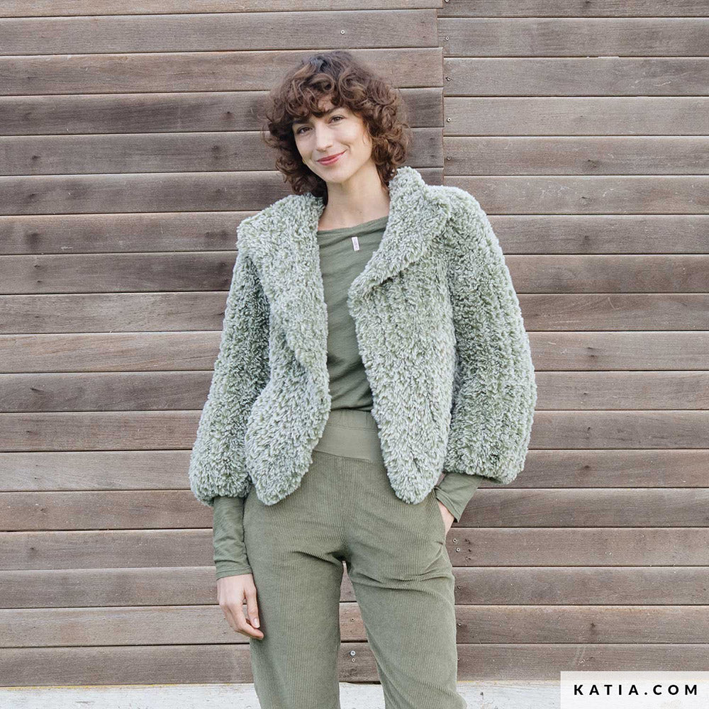 Patroon breien haken dames jas herfst winter katia — gemaakt met Katia Country Knits (9)