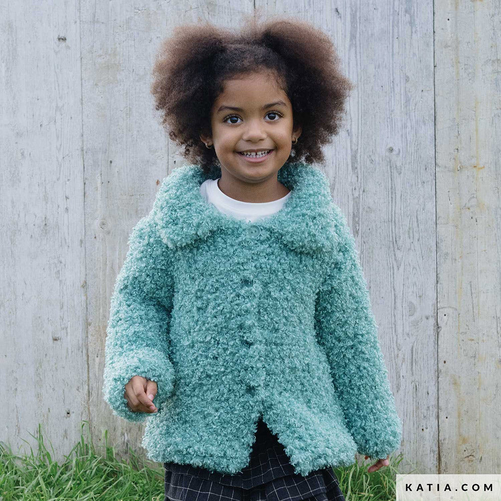 Patroon breien haken kinderen jas herfst winter katia — gemaakt met Katia Country Knits (13)