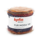 Katia Fur Moda 100 300 Kaki-Zwart-Roest bruin-wijn