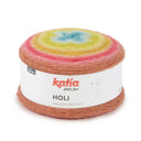 Katia Holi 508 Roestbruin-Limoengroen-Waterblauw