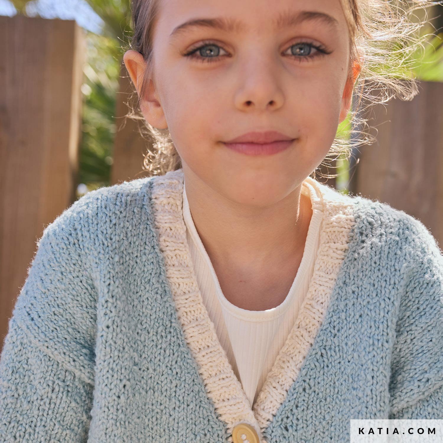 Patroon breien haken kinderen jas lente zomer katia — gemaakt met Katia Kinderen Magazine No. (30)