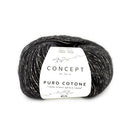 Katia Puro Cotone 54 Zwart
