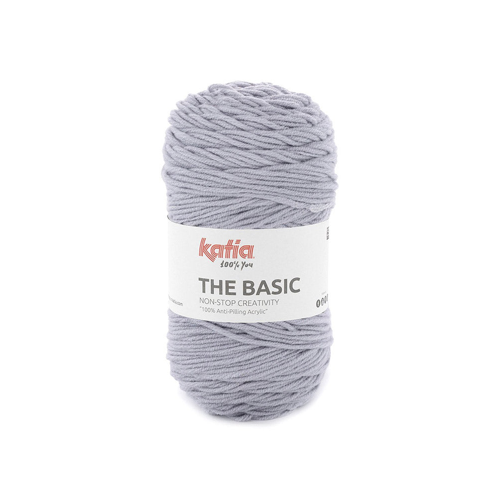 Katia The Basic 200 Parelachtig Lichtgrijs