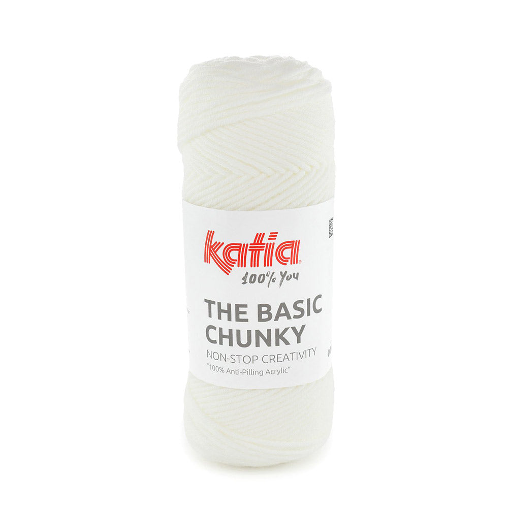 Katia The Basic Chunky 001 Wit
