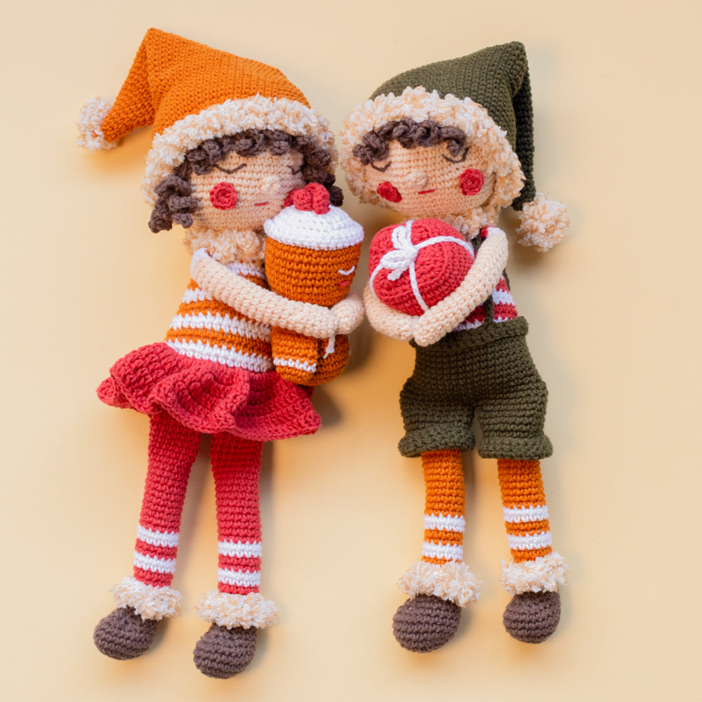 Safari — gemaakt met Kerst Elfje Meisje Haakpakket (3)