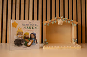 Wolplein Kerststal garenpakket