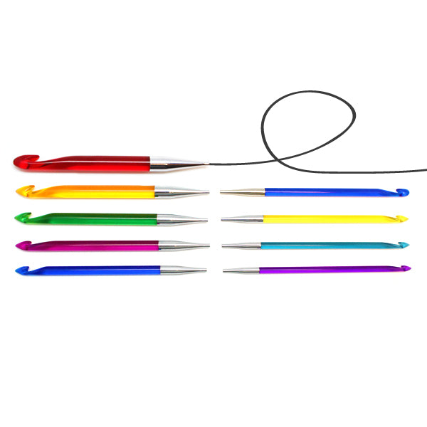 Trendz — gemaakt met KnitPro Trendz tunische haaknaald verwisselbaar 9.0mm (2)