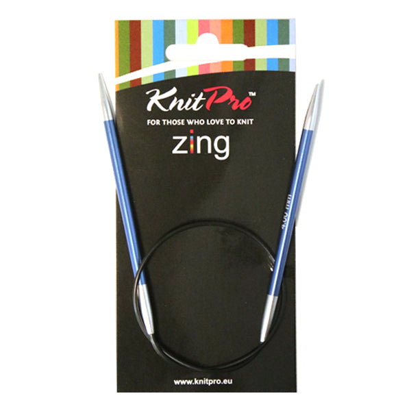 Zing rondbreinaald cm — gemaakt met KnitPro Zing Rondbreinaalden 40cm 3mm