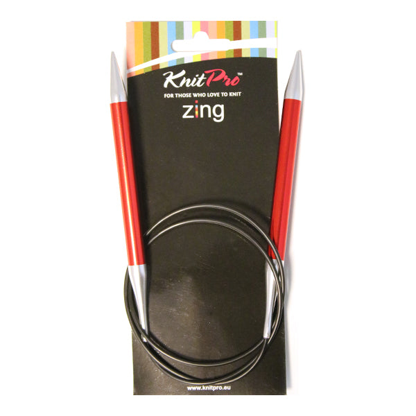 Zing rondbreinaald cm - gemaakt met KnitPro Zing Rondbreinaalden 80cm 2,25mm