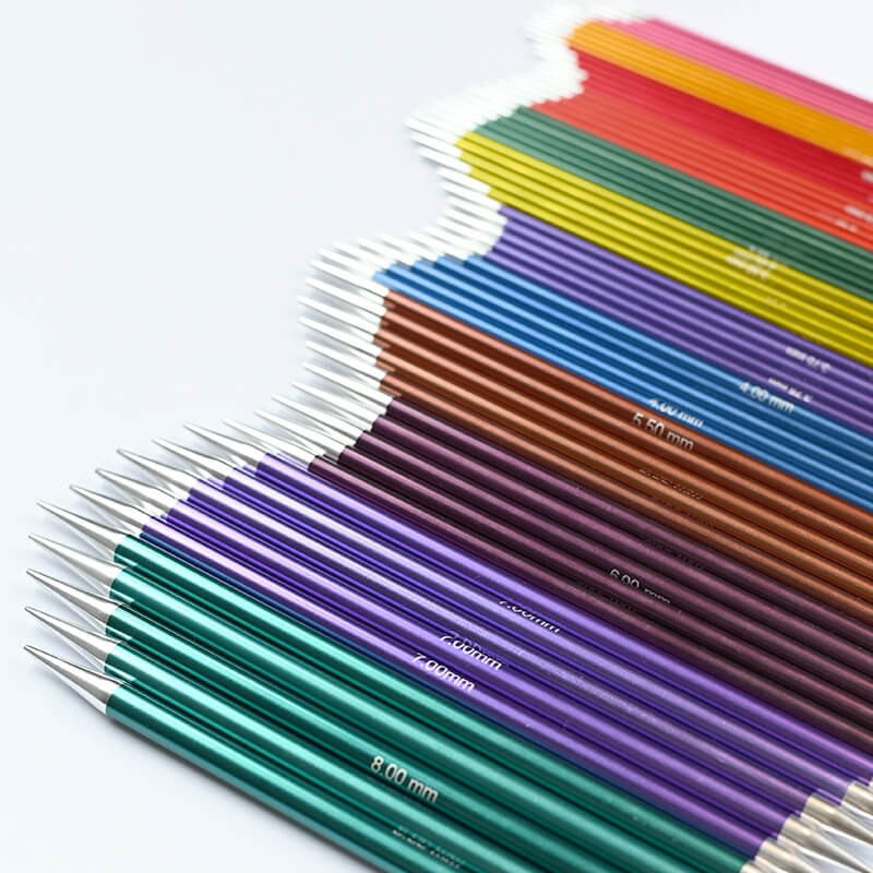 Zing double pointed knitting needles — gemaakt met KnitPro Zing Sokkennaalden 15cm 6,00 mm (2)