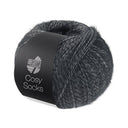 Lana Grossa Cosy Socks 0007 Donkergrijs