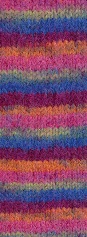 Meilenweit cosy socks multi stripes lana grossa — gemaakt met Lana Grossa Cosy Socks Multi Stripes