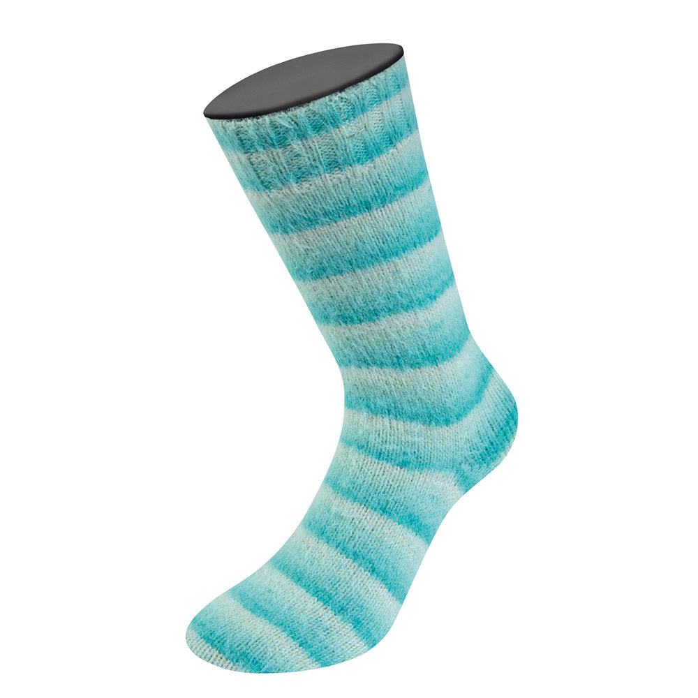 Cosy socks soft stripes lana grossa — gemaakt met Lana Grossa Cosy Socks Soft Stripes (2)