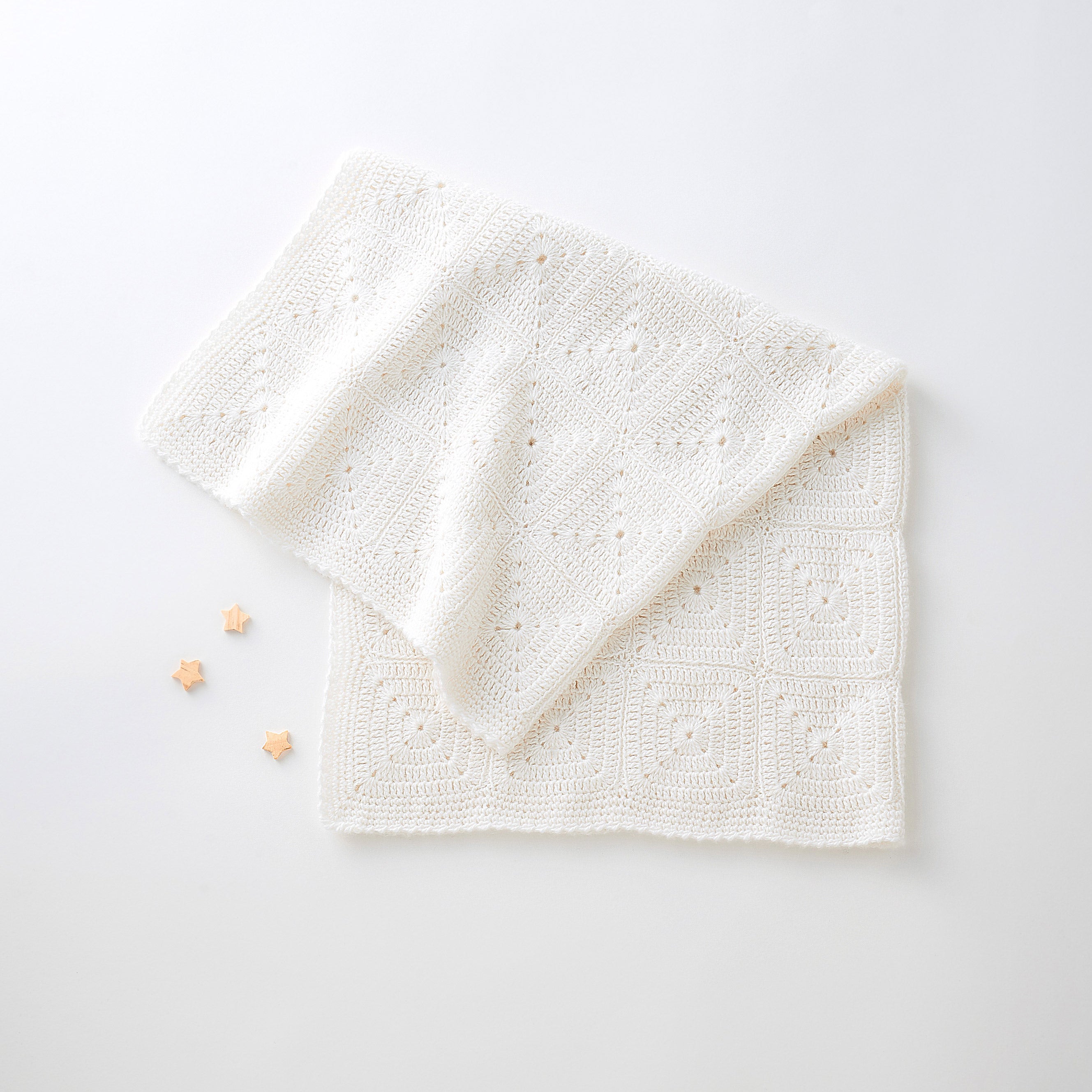 Hw infanti lana grossa — gemaakt met Lana Grossa Ecopuno Granny Squares Babydeken Haakpakket - Vrije kleurkeuze (2)