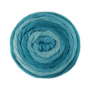 Lana Grossa Gomitolo Tono 1033 Donker Turquoise/Petrolblauw/Turquoise