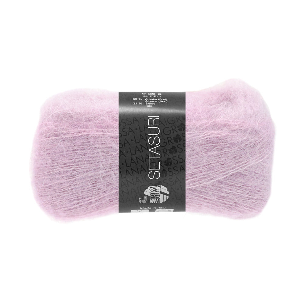 Lana Grossa Setasuri 047 Geranium Pink