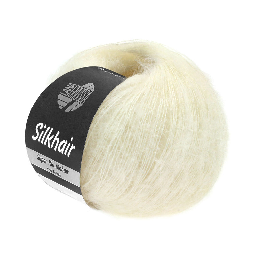 Lana Grossa Silkhair 117 Wit