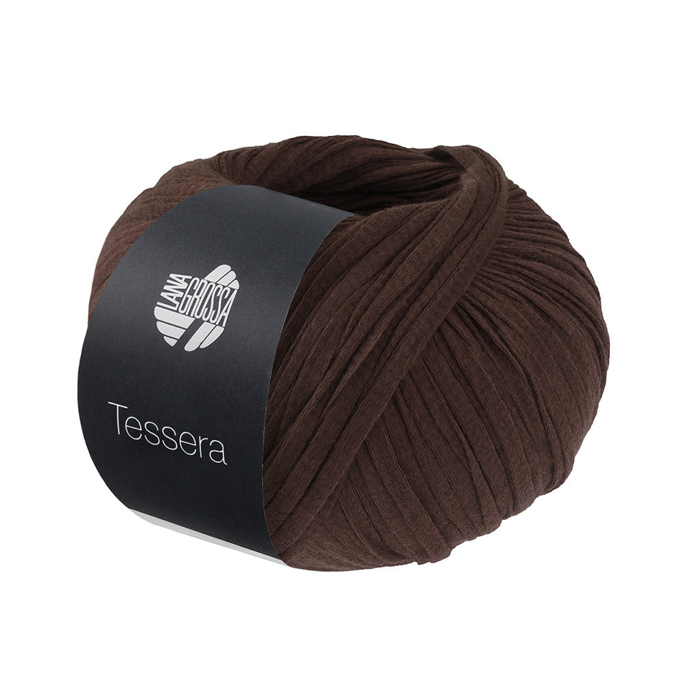 Lana Grossa Tessera 017 Donkerbruin
