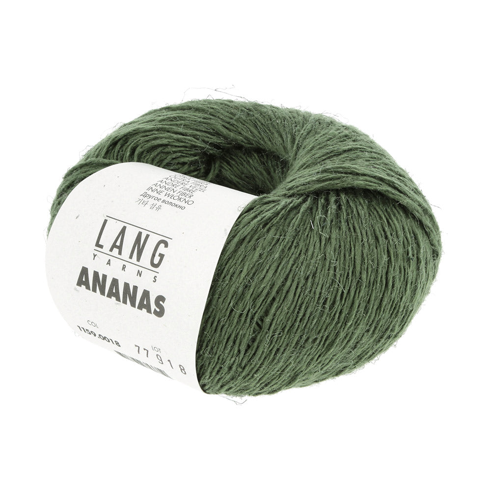 Langyarnsananas print — gemaakt met Lang Yarns Ananas
