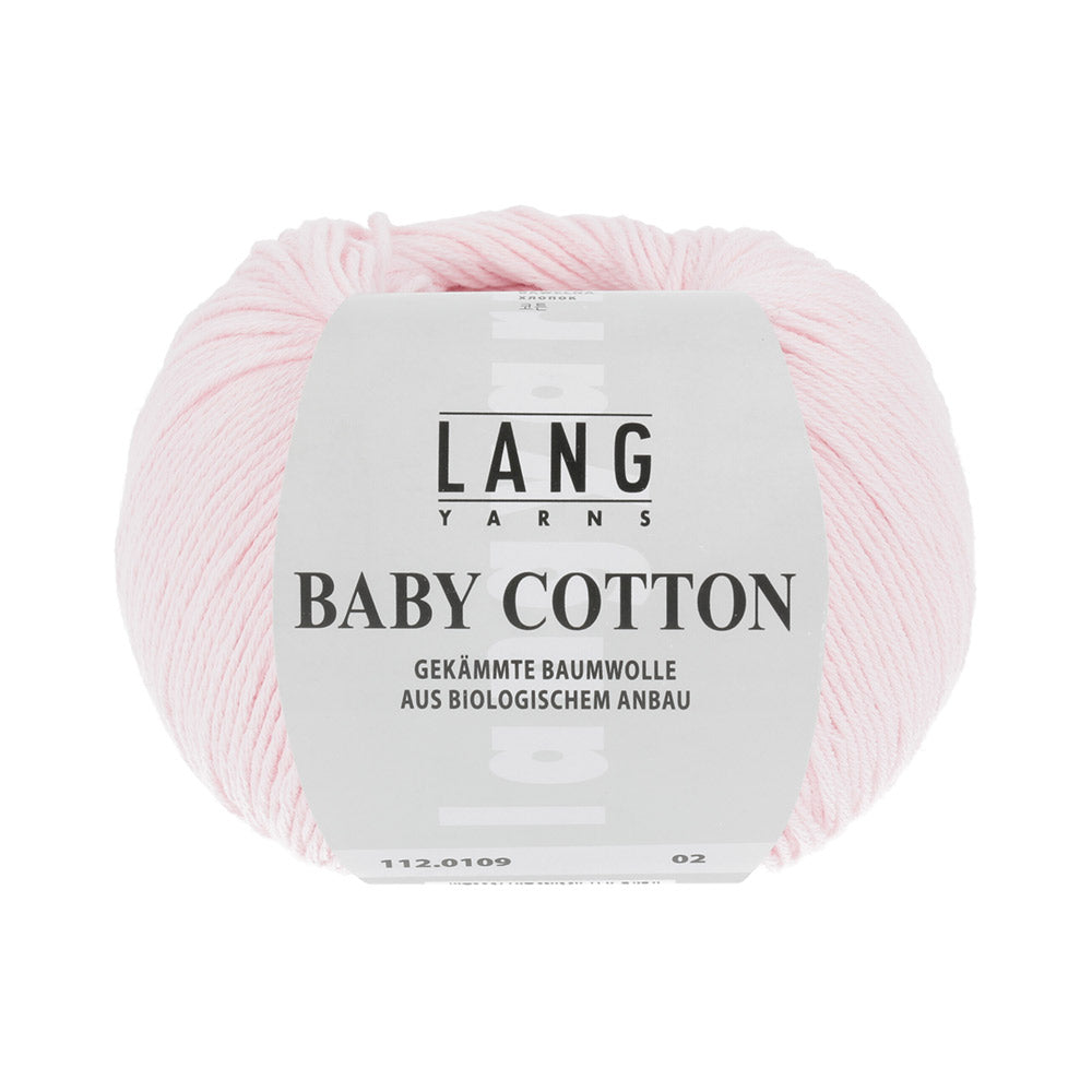 Lang Yarns Baby Cotton 0109 Licht Roze