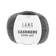 Lang Yarns Cashmere Extra Lace 0205 Donkergrijs Mélange
