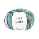 Lang Yarns Lisboa 0008 Groen/Marine/Olijf/Lavendel