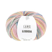 Lang Yarns Lisboa 0010 Roze/Gebroken Wit/Jeans/Zalmroze
