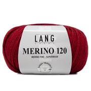 Lang Yarns Merino 120 0087 Chianti