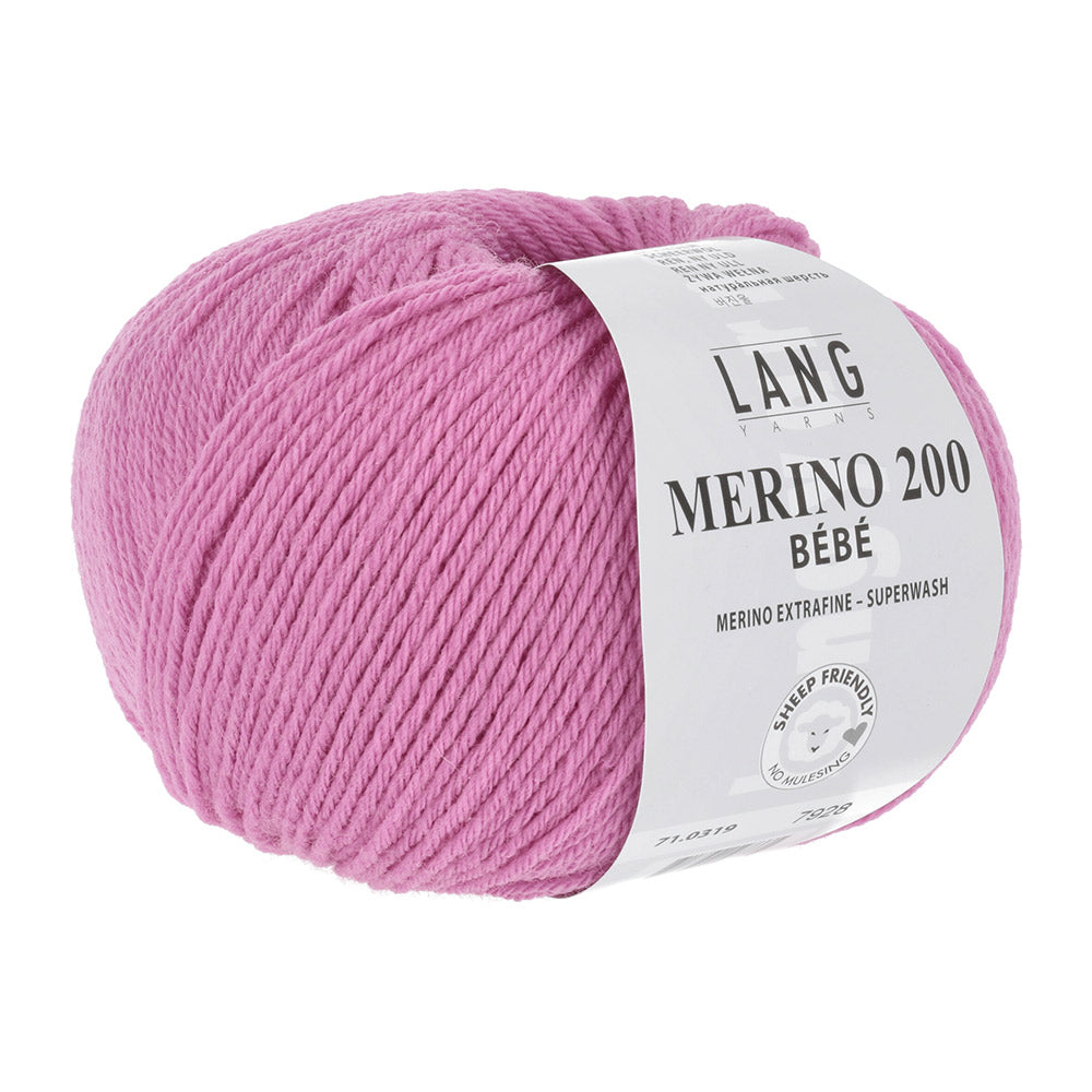 Langyarnsmerino bebe print — gemaakt met Lang Yarns Merino